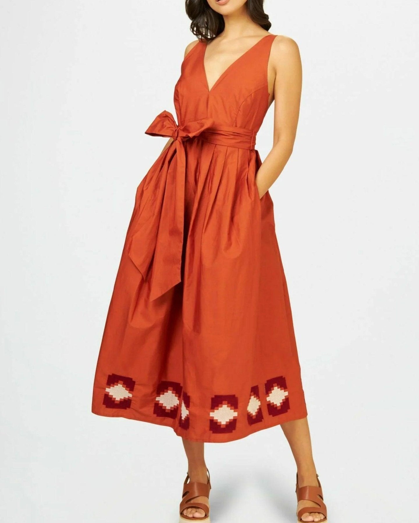 Summer Casual One Piece Dress Cotton One Piece Dresses For