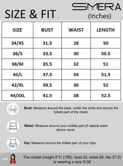 100% Poplin Cotton Summer Fit & Flare Midi Dress for Women - Olive