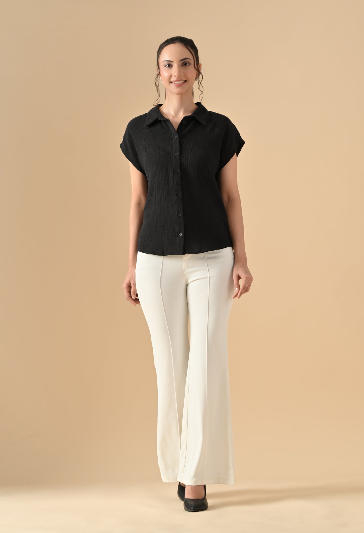 Women Casual Shirt Loose Fit Extra Comfort Shirt