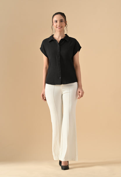 Women Casual Shirt Loose Fit Extra Comfort Shirt